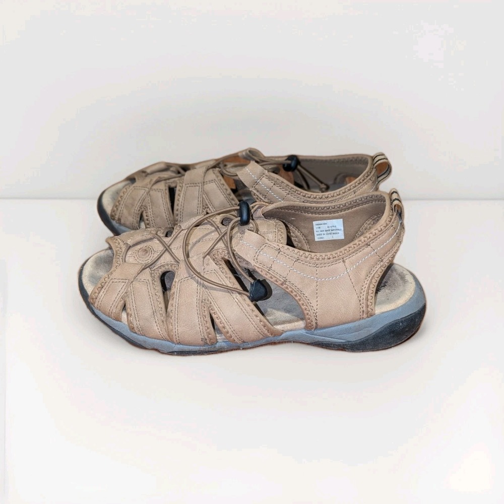 Y2K Gorpcore Comfortview Trek Fisherman Sandals Coastal Grandma 11W Brown Earthy